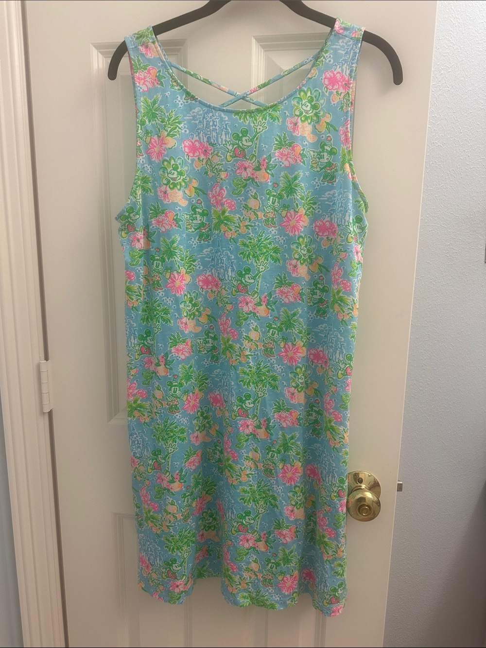 NWOT Lilly Pulitzer x Disney Kristen Sleeveless Dress Large